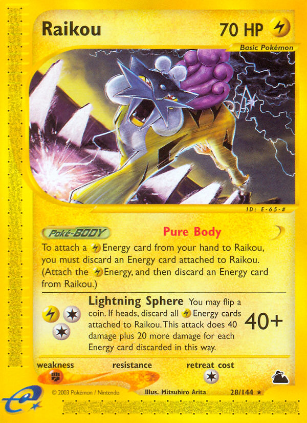 Raikou (28/144) [Skyridge] | All Aboard Games