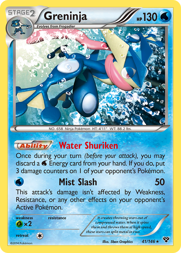 Greninja (41/146) [XY: Base Set] | All Aboard Games