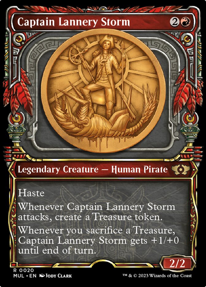 Captain Lannery Storm [Multiverse Legends] | All Aboard Games