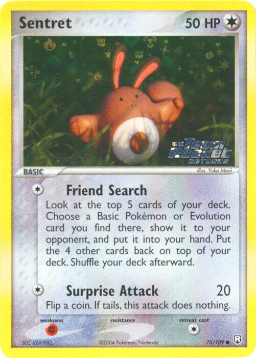 Sentret (75/109) (Stamped) [EX: Team Rocket Returns] | All Aboard Games