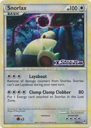 Snorlax (33/95) (Prerelease Promo) [Nintendo: Black Star Promos] | All Aboard Games