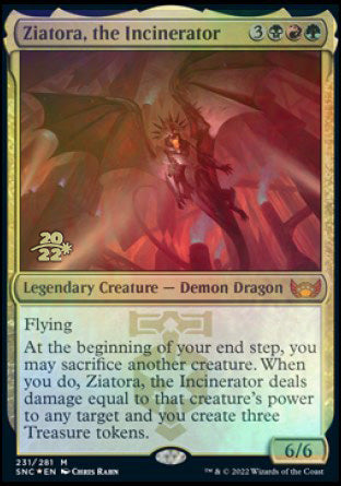 Ziatora, the Incinerator [Streets of New Capenna Prerelease Promos] | All Aboard Games