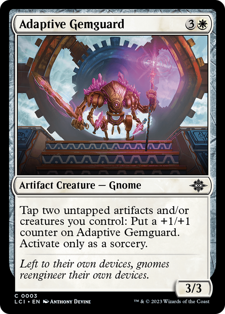 Adaptive Gemguard [The Lost Caverns of Ixalan] | All Aboard Games