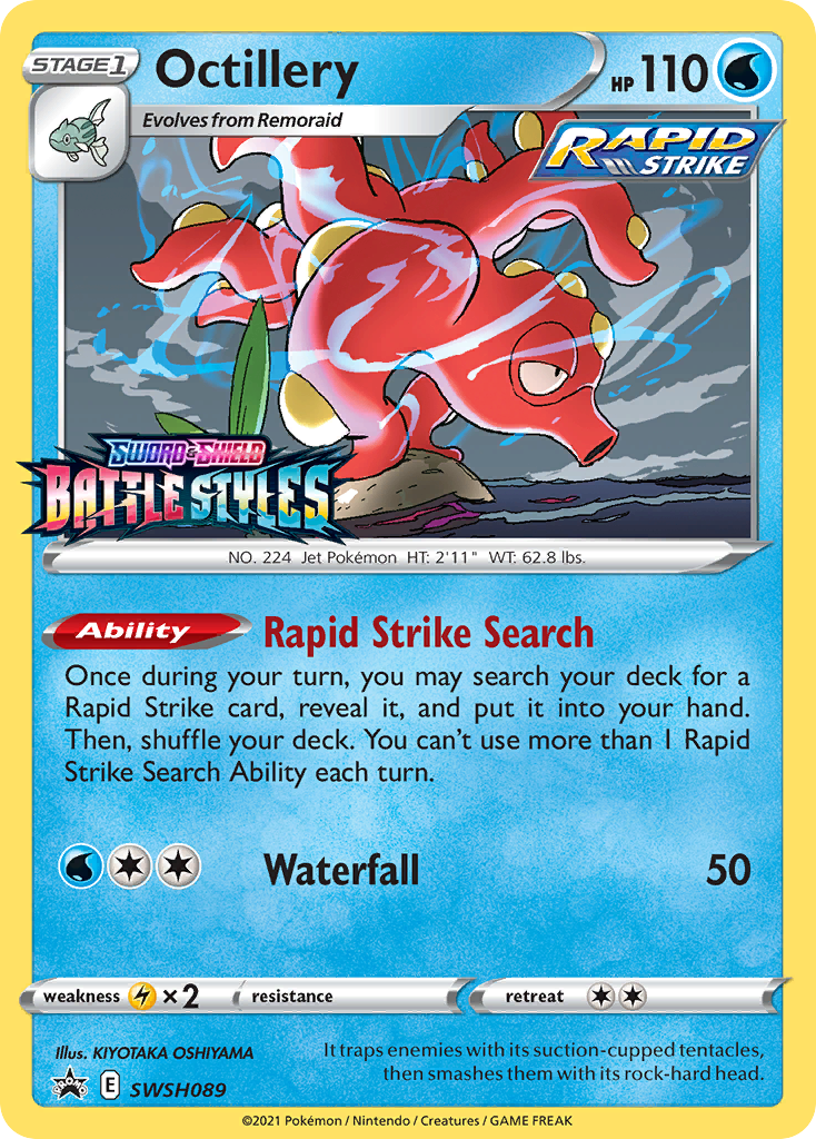 Octillery (SWSH089) (Prerelease Promo) [Sword & Shield: Black Star Promos] | All Aboard Games