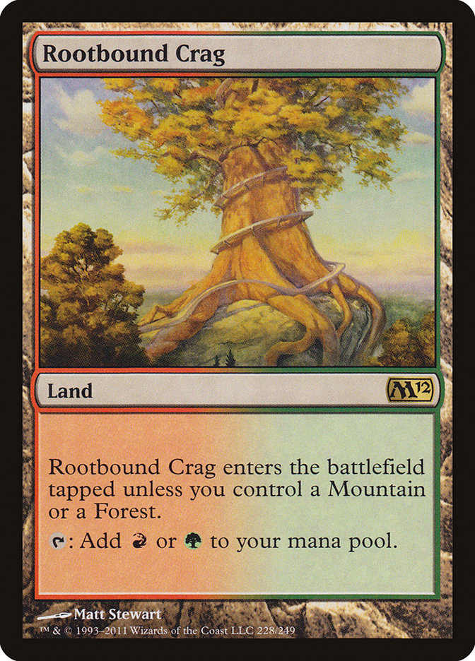Rootbound Crag [Magic 2012] | All Aboard Games