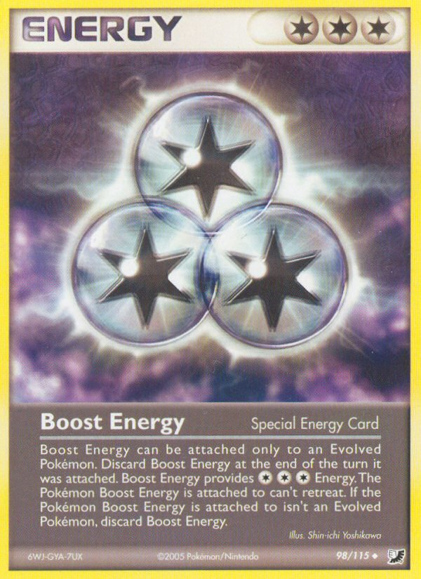 Boost Energy (98/115) [EX: Unseen Forces] | All Aboard Games