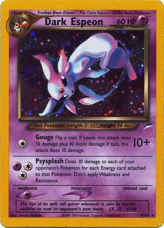 Dark Espeon (4/105) [Neo Destiny Unlimited] | All Aboard Games