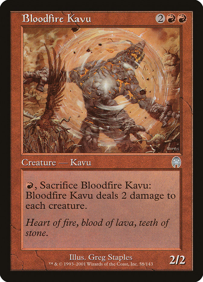 Bloodfire Kavu [Apocalypse] | All Aboard Games