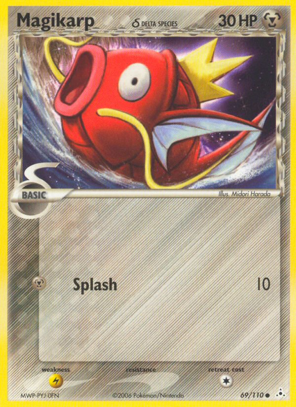 Magikarp (69/110) (Delta Species) [EX: Holon Phantoms] | All Aboard Games