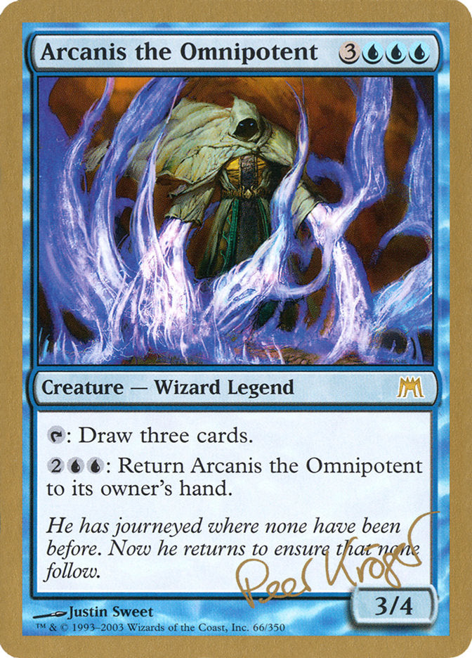 Arcanis the Omnipotent (Peer Kroger) [World Championship Decks 2003] | All Aboard Games