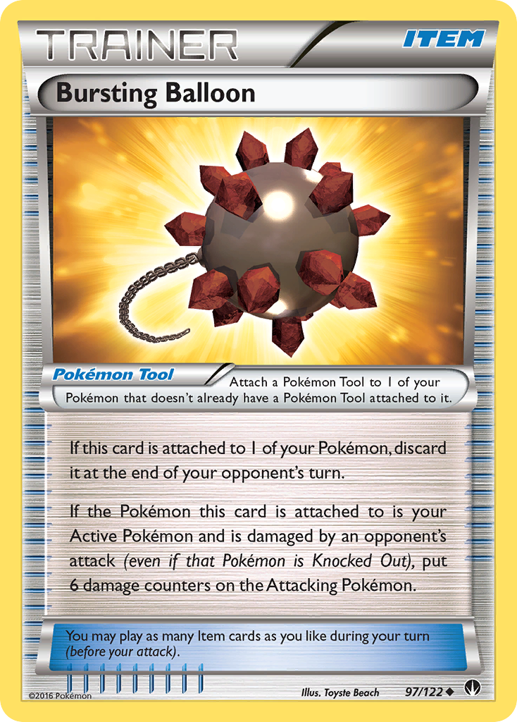 Bursting Balloon (97/122) [XY: BREAKpoint] | All Aboard Games