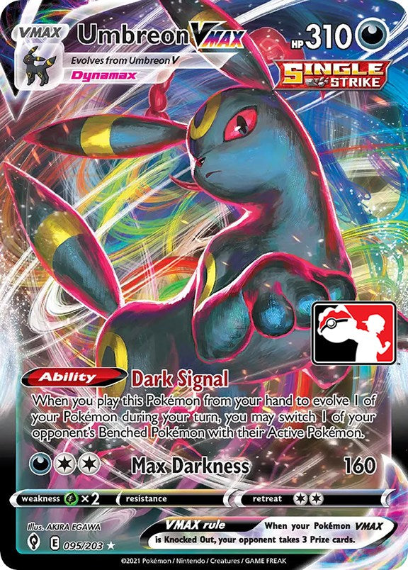 Umbreon VMAX (095/203) [Prize Pack Series One] | All Aboard Games