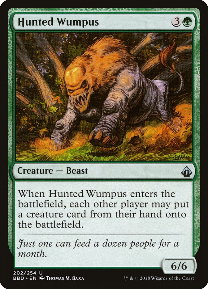 Hunted Wumpus [Battlebond] | All Aboard Games