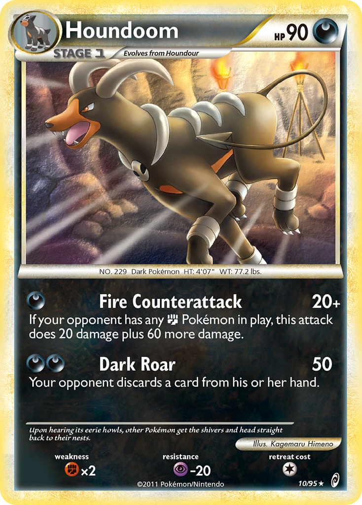 Houndoom (10/95) [HeartGold & SoulSilver: Call of Legends] | All Aboard Games