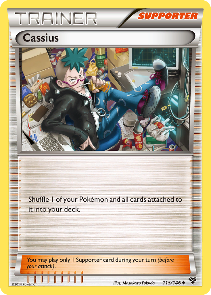 Cassius (115/146) [XY: Base Set] | All Aboard Games
