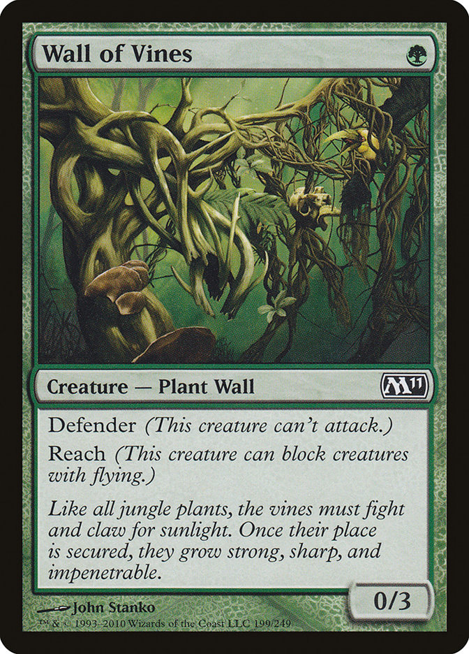 Wall of Vines [Magic 2011] | All Aboard Games