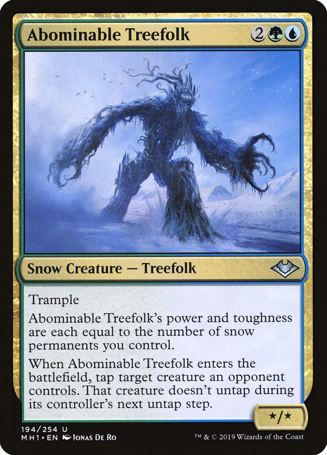 Abominable Treefolk [Modern Horizons] | All Aboard Games