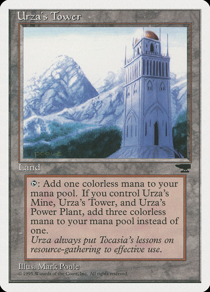 Urza's Tower (Mountains) [Chronicles] | All Aboard Games