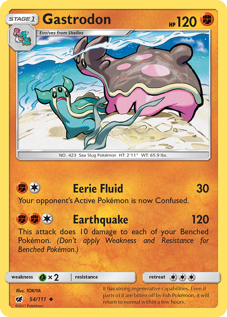 Gastrodon (54/111) [Sun & Moon: Crimson Invasion] | All Aboard Games