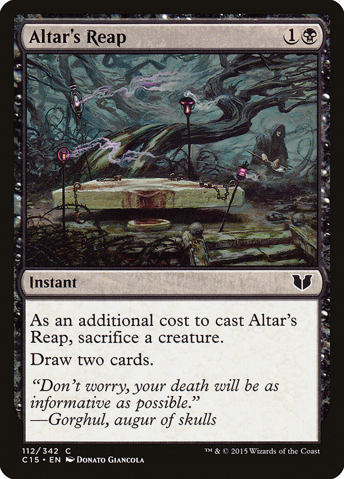 Altar's Reap [Commander 2015] | All Aboard Games