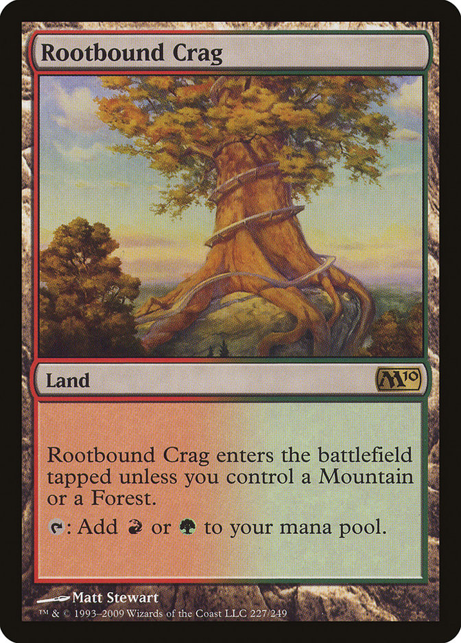 Rootbound Crag [Magic 2010] | All Aboard Games