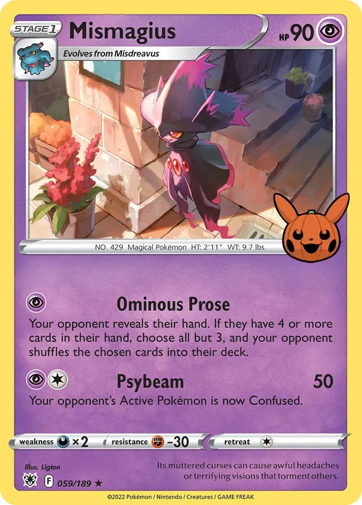 Mismagius (059/189) [Trick or Trade] | All Aboard Games