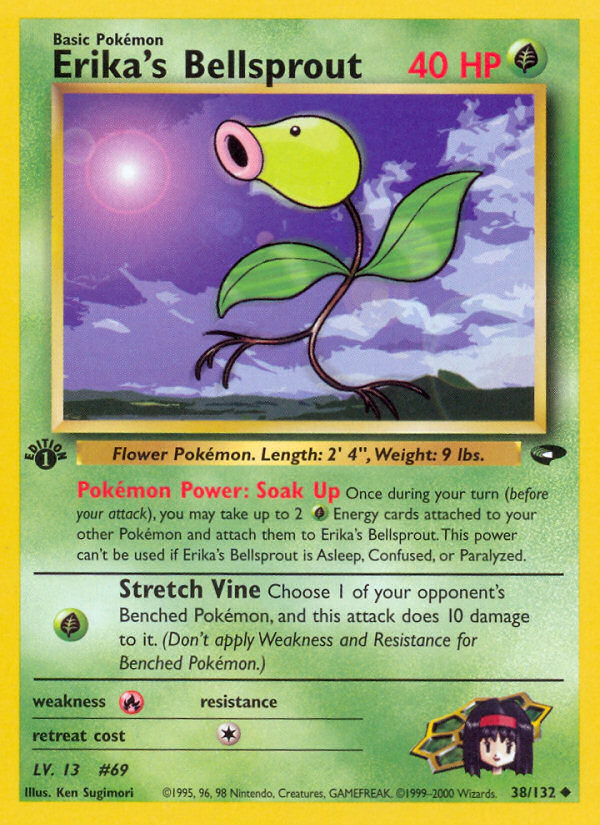 Erika's Bellsprout (38/132) [Gym Challenge 1st Edition] | All Aboard Games