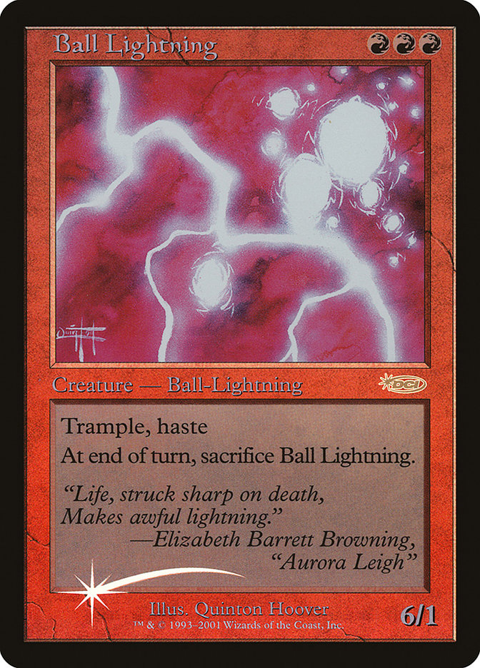 Ball Lightning [Judge Gift Cards 2001] | All Aboard Games