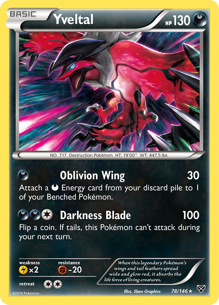 Yveltal (78/146) (Theme Deck Exclusive) [XY: Base Set] | All Aboard Games