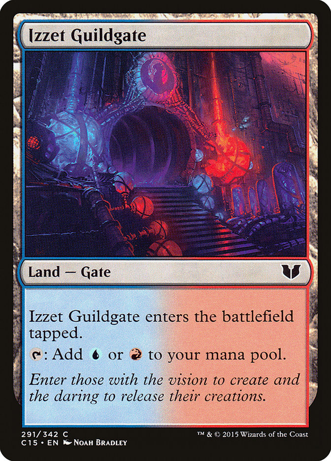 Izzet Guildgate [Commander 2015] | All Aboard Games