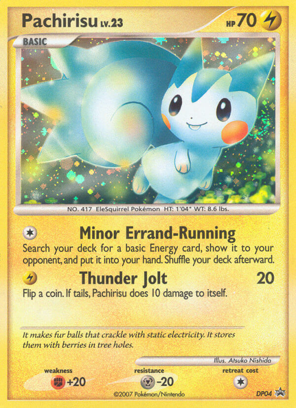 Pachirisu (DP04) [Diamond & Pearl: Black Star Promos] | All Aboard Games