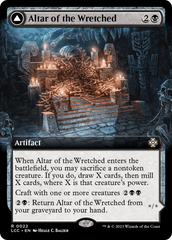 Altar of the Wretched // Wretched Bonemass (Extended Art) [The Lost Caverns of Ixalan Commander] | All Aboard Games