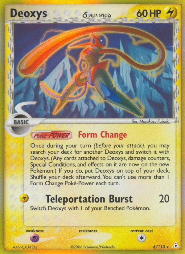 Deoxys (6/110) (Delta Species) [EX: Holon Phantoms] | All Aboard Games