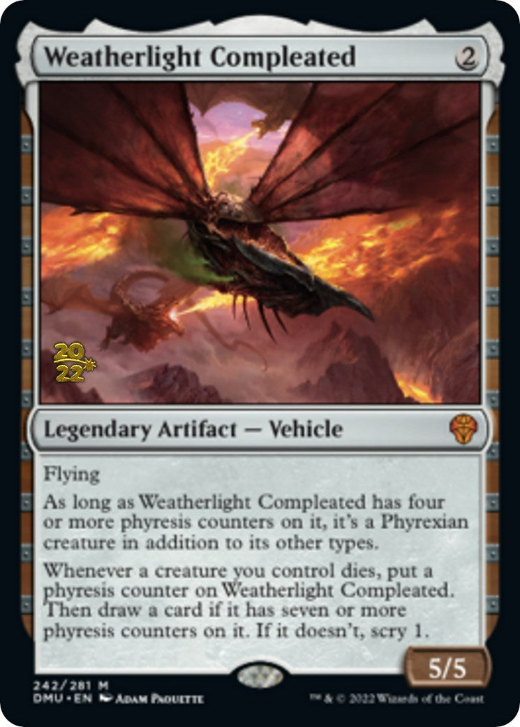 Weatherlight Compleated [Dominaria United Prerelease Promos] | All Aboard Games