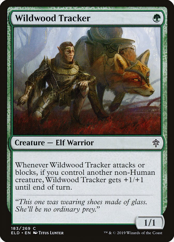 Wildwood Tracker [Throne of Eldraine] | All Aboard Games