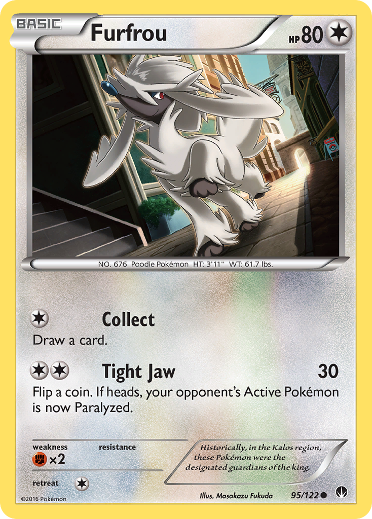 Furfrou (95/122) [XY: BREAKpoint] | All Aboard Games