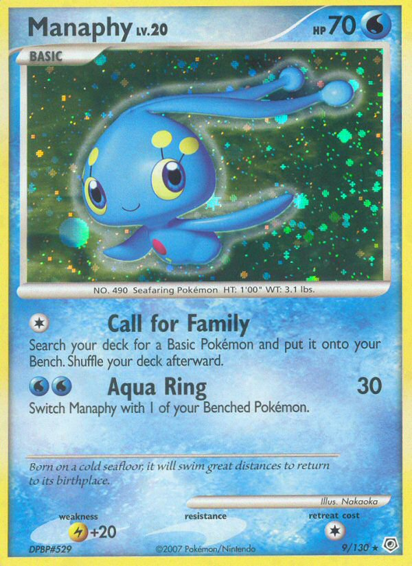 Manaphy (9/130) [Diamond & Pearl: Base Set] | All Aboard Games