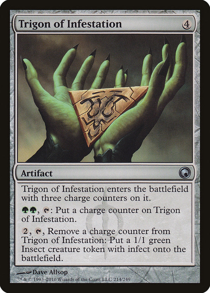 Trigon of Infestation [Scars of Mirrodin] | All Aboard Games
