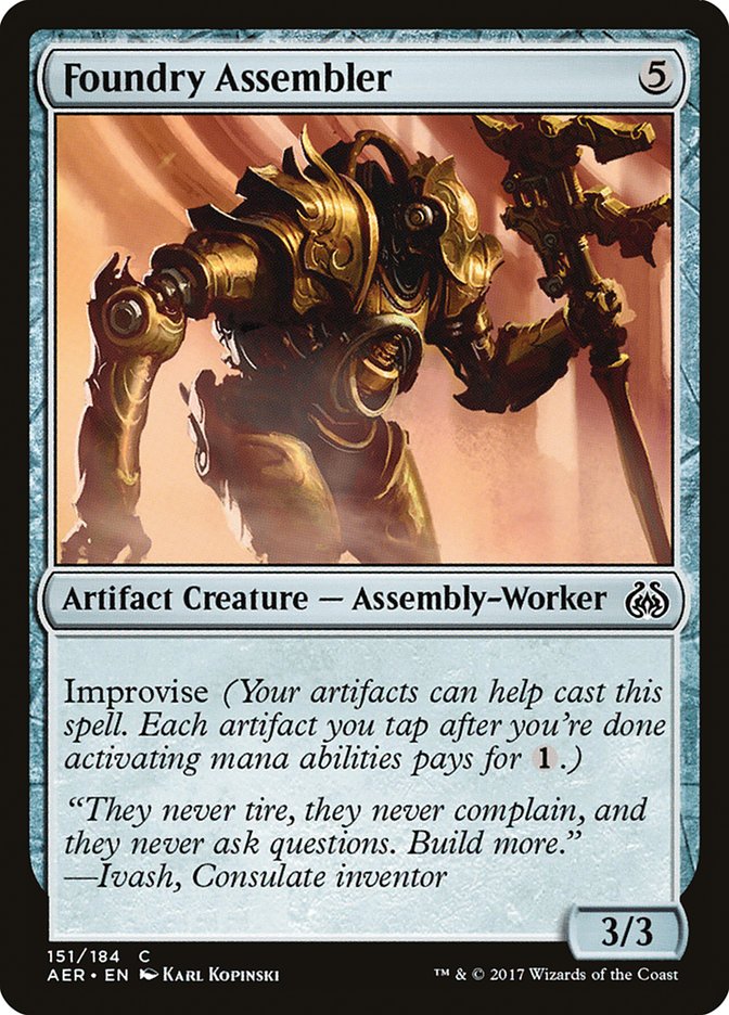 Foundry Assembler [Aether Revolt] | All Aboard Games