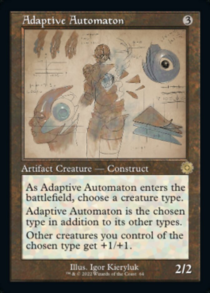 Adaptive Automaton (Retro Schematic) [The Brothers' War Retro Artifacts] | All Aboard Games
