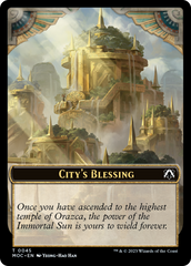 Butterfly // City's Blessing Double-Sided Token [March of the Machine Commander Tokens] | All Aboard Games