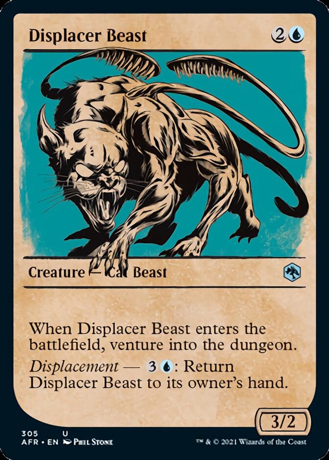 Displacer Beast (Showcase) [Dungeons & Dragons: Adventures in the Forgotten Realms] | All Aboard Games