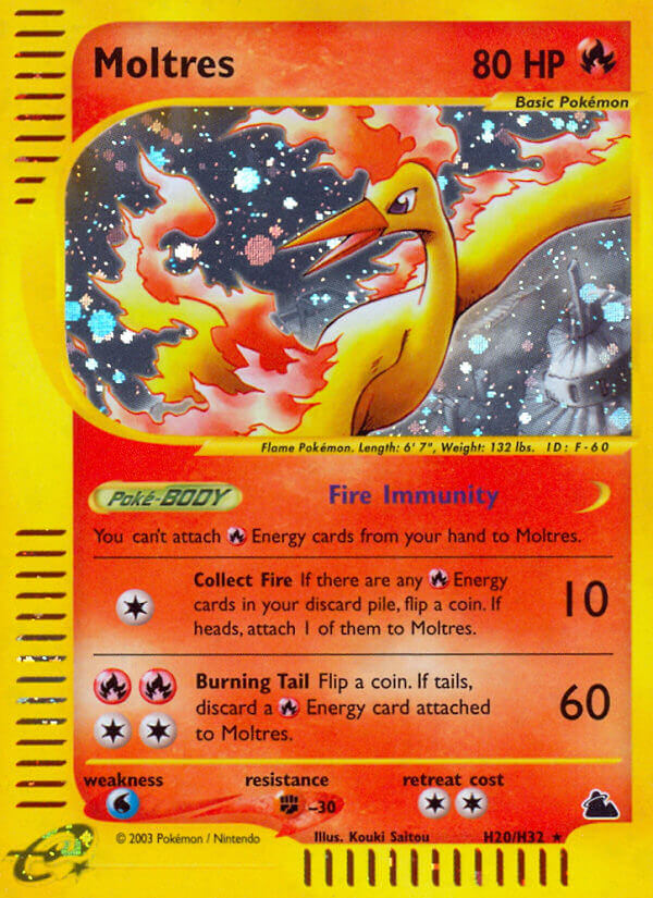 Moltres (H20/H32) [Skyridge] | All Aboard Games