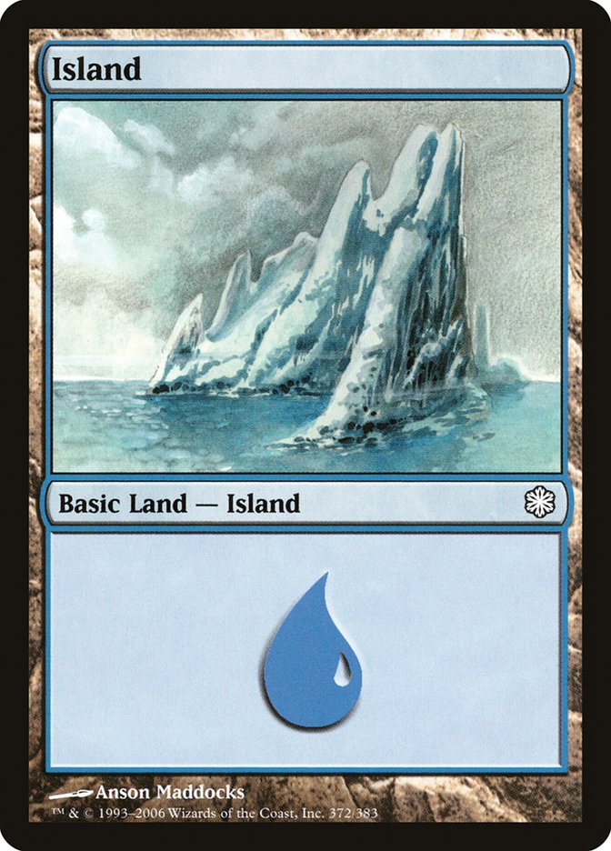 Island (372) [Coldsnap Theme Decks] | All Aboard Games