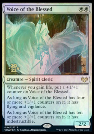 Voice of the Blessed [Innistrad: Crimson Vow Prerelease Promos] | All Aboard Games