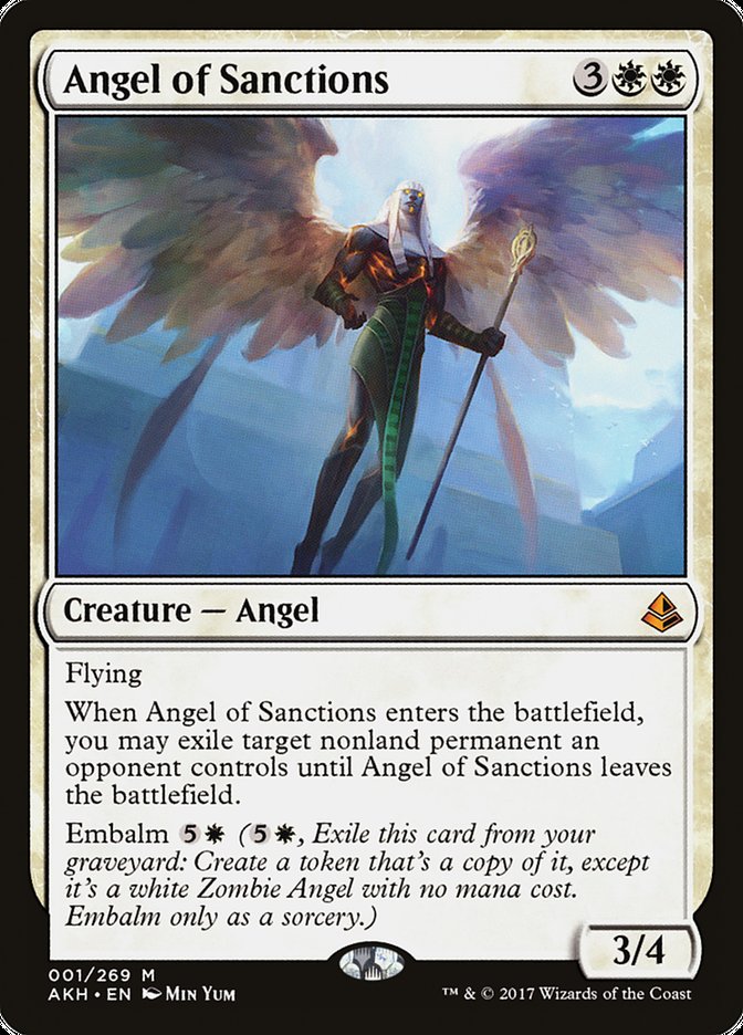 Angel of Sanctions [Amonkhet] | All Aboard Games