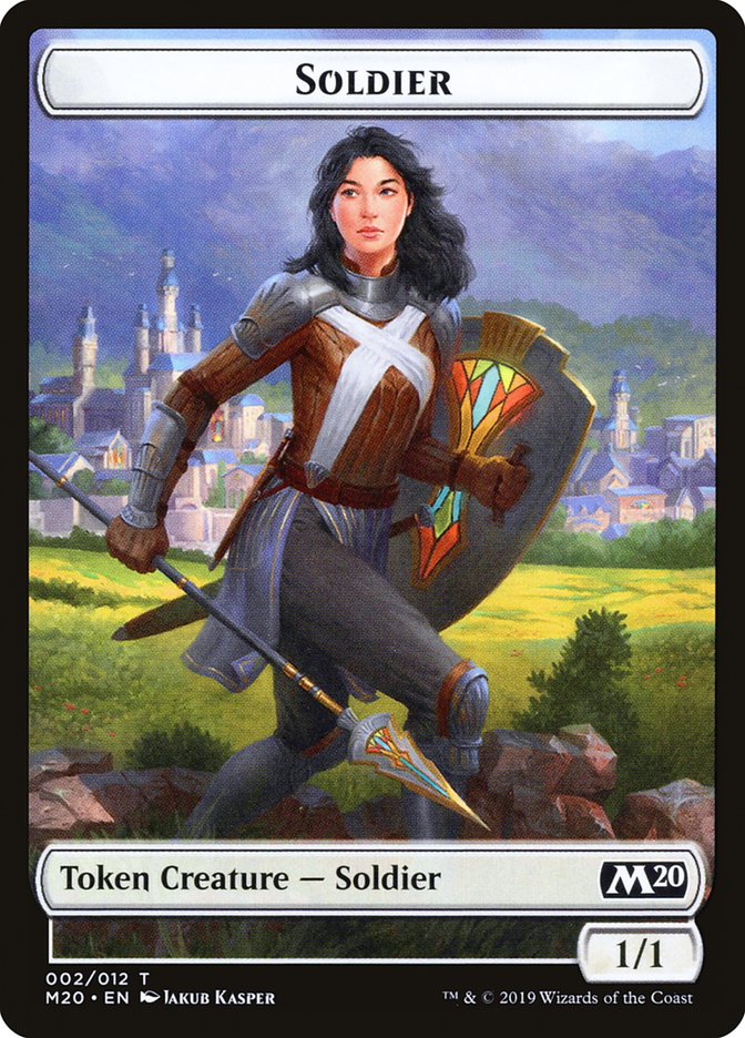 Soldier [Core Set 2020 Tokens] | All Aboard Games