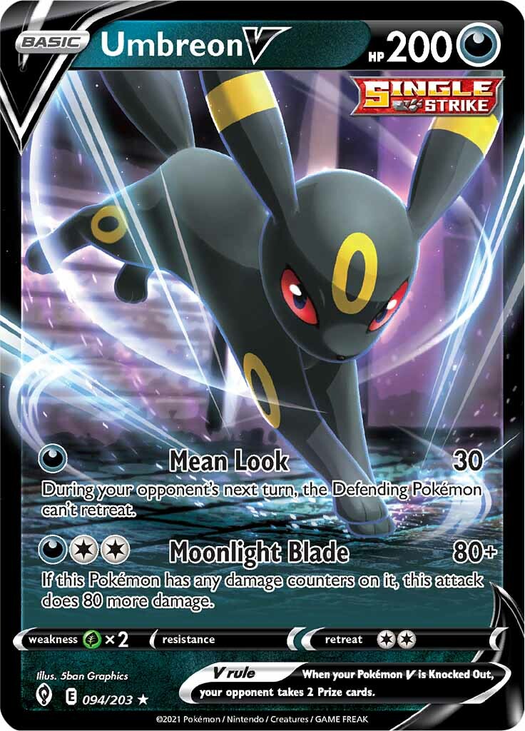 Umbreon V (094/203) [Sword & Shield: Evolving Skies] | All Aboard Games