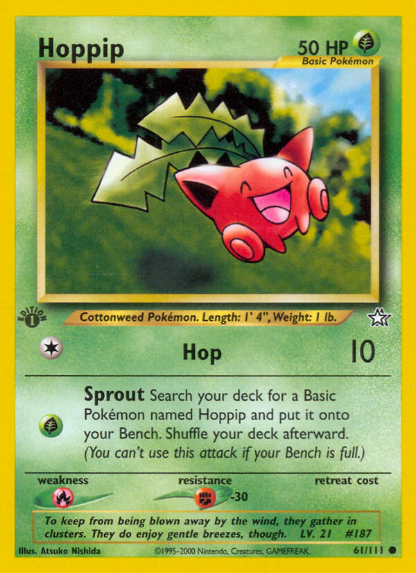 Hoppip (61/111) [Neo Genesis 1st Edition] | All Aboard Games