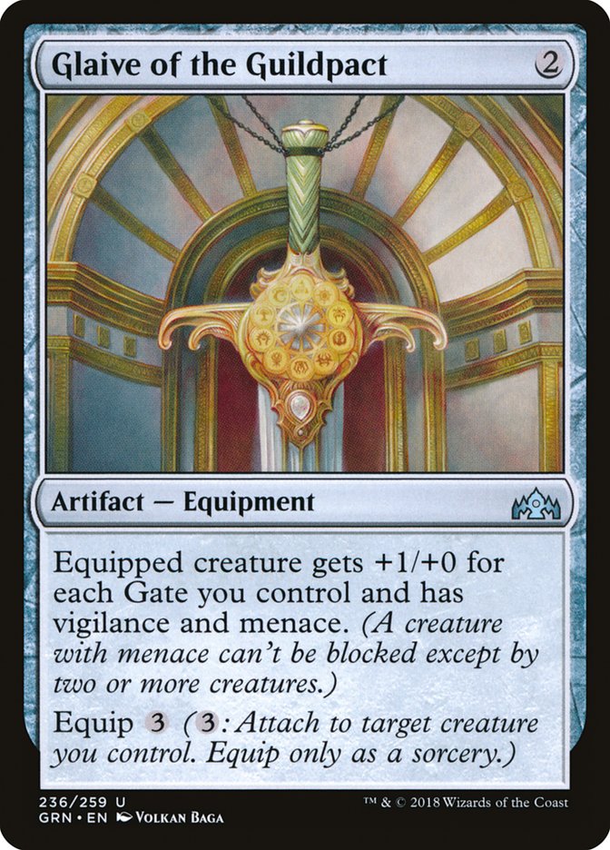 Glaive of the Guildpact [Guilds of Ravnica] | All Aboard Games